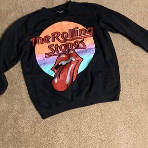The Rolling Stones black sweatshirt size XS
